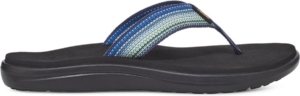 Teva W Voya Flip Dames Slippers Donkerblau/Multicolour Donkeerblauw