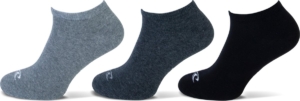 3-Pack O’Neill sneakersokken unisex 739003-7000 Antraciet