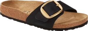 Birkenstock Madrid Big Buckle Slippers – Dames 4061417926068 Zwart
