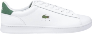 Lace-Up Rubber Sole Polyester Sneakers Groen