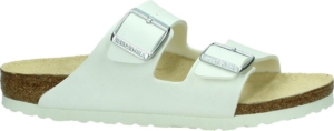 Birkenstock Arizona Slippers Dames met witte zool