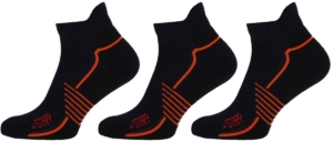STAPP Wandelsokken Sneaker Active Outdoor Bamboe 3 paar Marine Zwart