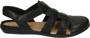 Josef Seibel CAITLYN 01 Platte sandalenDames SandalenBarefoot Zwart