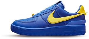 Nike Nike Air Force 1 Low SP x Ambush Game Royal Vivid Sulfur Sneakers Unisex Blauw