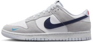 Nike Dunk Low Aqua Mini Swoosh ‘Football ‘ . Wit