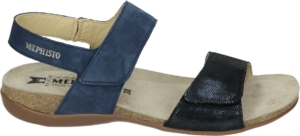 Mephisto AGAVE VELCALF Platte sandalenDames Sandalen Blauw