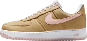 Nike Nike Air Force 1 Retro Low Sneakers Dames Linen Atmospher Wit
