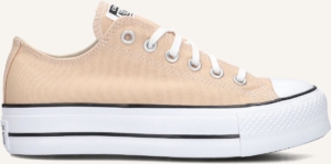 Converse Chuck Taylor All Star Lift Ox Sneakers Dames Beige