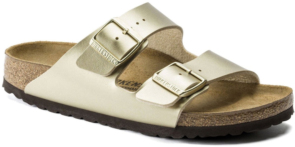 Birkenstock Arizona Dames Slippers Dames Goud