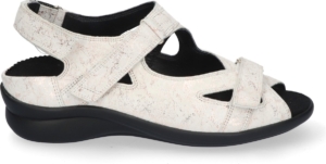 Durea 7376 H Platte sandalenDames Sandalen Beige