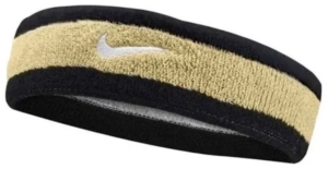 NIKE Swoosh Hoofdband & Sport Hoofdband Zwart