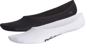 adidas Neo Pattern 2P Liner Socks 2 Paar Sokken 35-38 Multi Wit