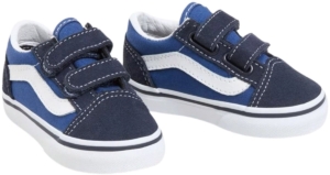 Vans Old Skool V Sneakers Junior Marineblauw