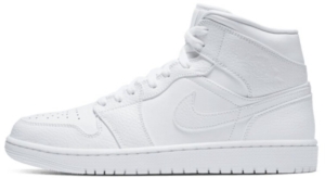 Nike Sneakers Unisex Nike Air Jordan 1 Mid ‘Triple ‘ Zwart