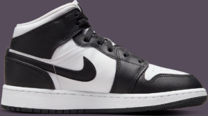 Sneakers Nike Nike Air Jordan 1 Mid �Hologram� Zwart