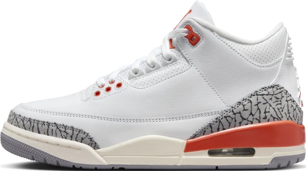 Nike Air Jordan 3 Retro Sneakers Unisex Wit