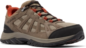 Columbia REDMOND III WATERPROOF Heren Wandelschoenen Pebble Pebble, Dark Sienna