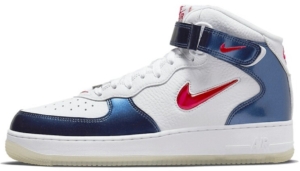 Nike Air Force 1 Mid QS ”Independence Day” Sneakers Unisex Wit
