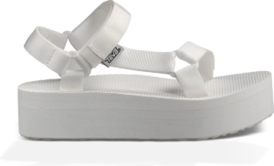 Teva W FLATFORM UNIVERSAL Dames Sandalen Wit