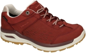 Lowa -Dames donker wandelschoenen Rood