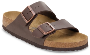 BIRKENSTOCK ARIZONA BIRKO-FLOR DARK 4013871078777 Bruin