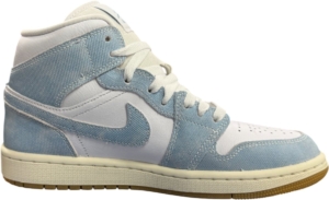 Nike Nike Air Jordan 1 MID SE Dames Sneakers Blauw