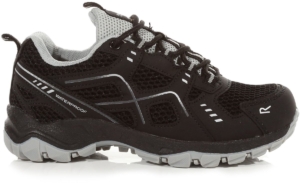 Schoenen Hiking Kinderen Waterdicht Ademend Vendeavour Zwart