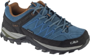 Cmp Rigel Low Wp 3q13247 Wandelschoenen Man Bluestone / Rubber
