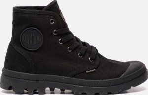 Palladium Pampa High veterboots Canvas Heren Zwart