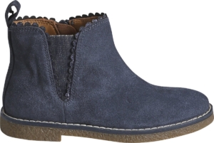 Vertbaudet Leren meisjeslaarzen Blauw
