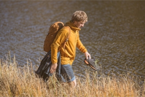 FJALLRAVEN keb shorts Men 80809 550-018 -stone Zwart
