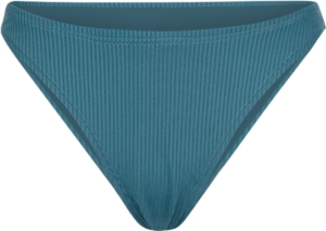 Brunotti Djaja-Rib Bikini Broekje Mediterranea Dames High Waist Bikini Broekje Rib Design 34 Mediterranean