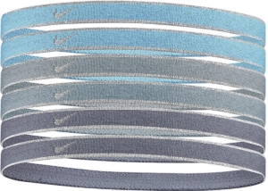 Nike Haarbandjes Metallic 3.0 6-Pack Blauw