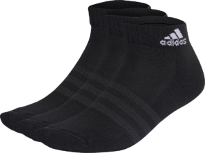 adidas Sportswear Gevoerde Sportswear Enkelsokken 3 Paar Unisex – 37-39 Zwart