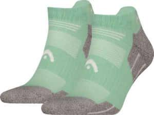 HEAD Unisex Hiking Sneakersokken Alle Klimaten 2 Pack Groen