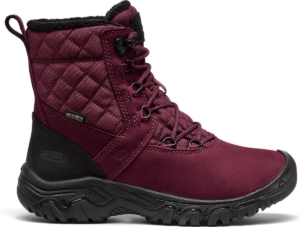 Keen Greta II Dames Boots Leer Fig Rood
