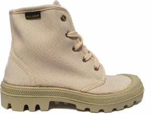Palladium Pampa High Dames Veterschoen 14453/29 Natural
