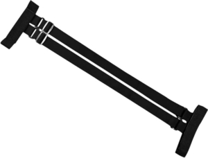 Sportuitrusting Draagriem Verstelbare Nylon Riem voor Longboard in Skateboard Ergonomisch Schouderontwerp Zwart