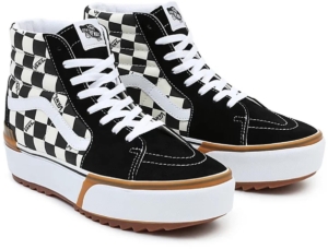 Vans Sk8-Hi Platform herensneakers van leer VN0A4BTWVLV1 Veelkleurig