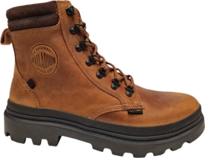 Palladium Pallatrooper HKR beewax Heren Veterschoenen Bruin