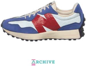 New Balance 327 Forest Serene Vintage Worn- . Wit