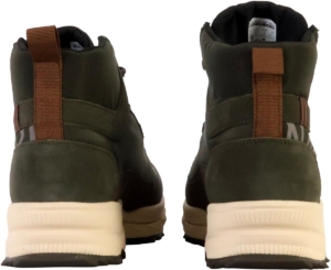 Vortec hoge leren sneakers Groen
