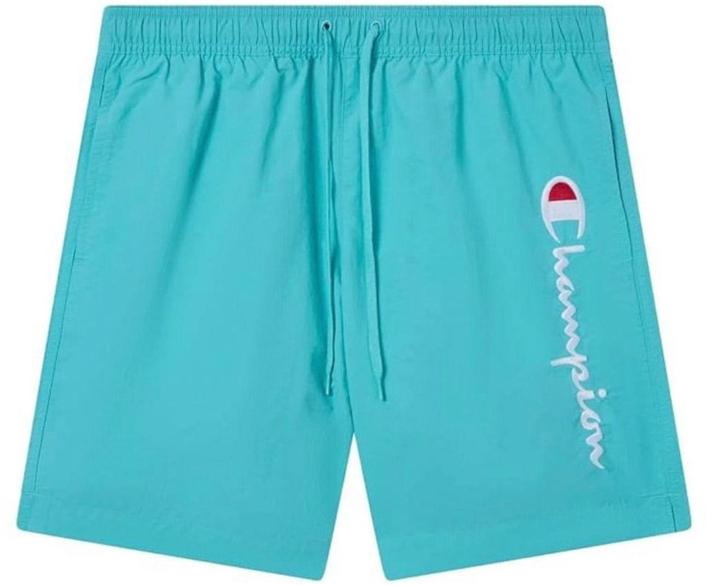 Champion Big Logo Zwemshort Heren Blauw