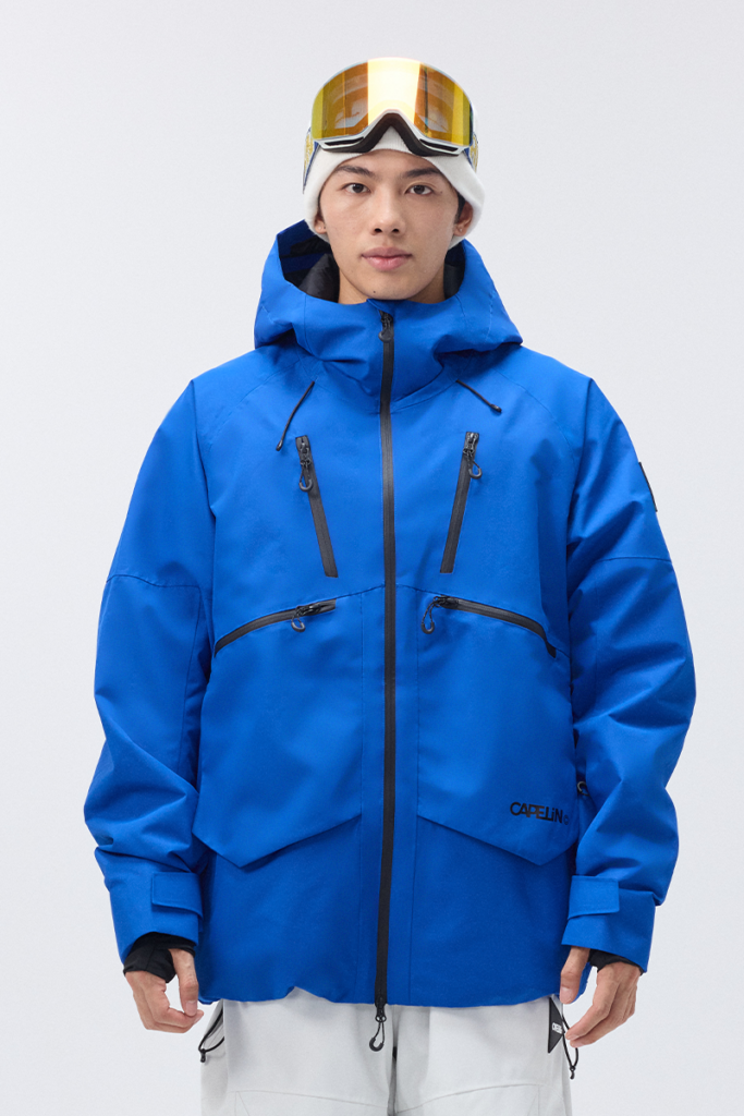 Saturn Unisex Snowboard Jacket Blauw