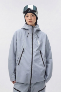 Drift Unisex Snowboard Jacket Cold （ zipper） Zwart