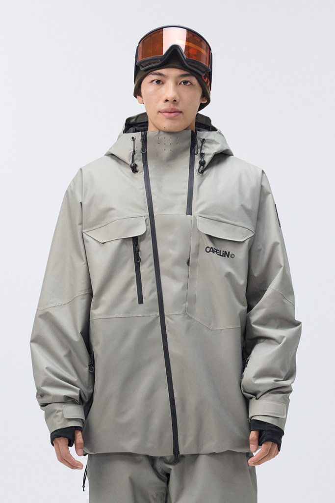 Blizzard Unisex Snowboard Jacket Platnium