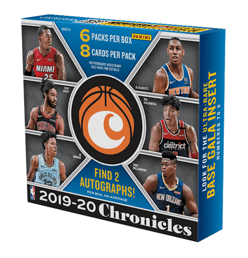 2019-20 Panini Chronicles Basketball Hobby Box