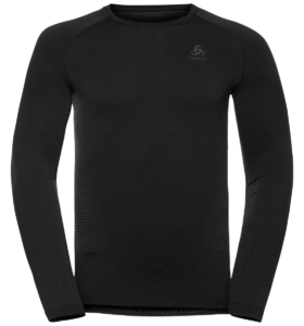 Odlo M BL TOP Crew neck l_s PERFORM Zwart