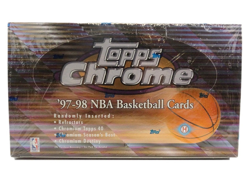 1997-98 Topps Chrome Basketball Hobby Box
