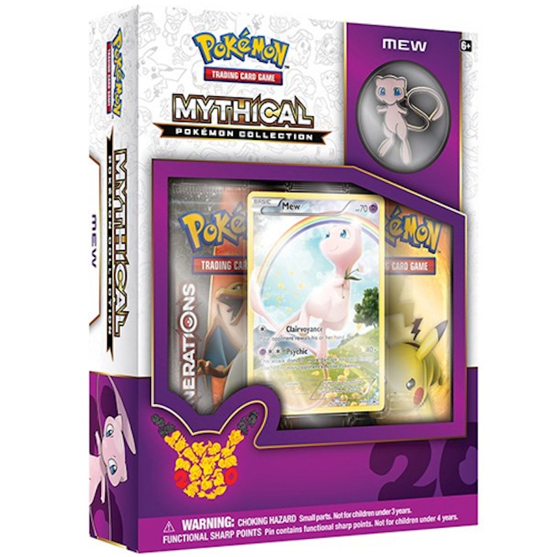 2016 Pokemon TCG Mythical Pokemon Collection Mew